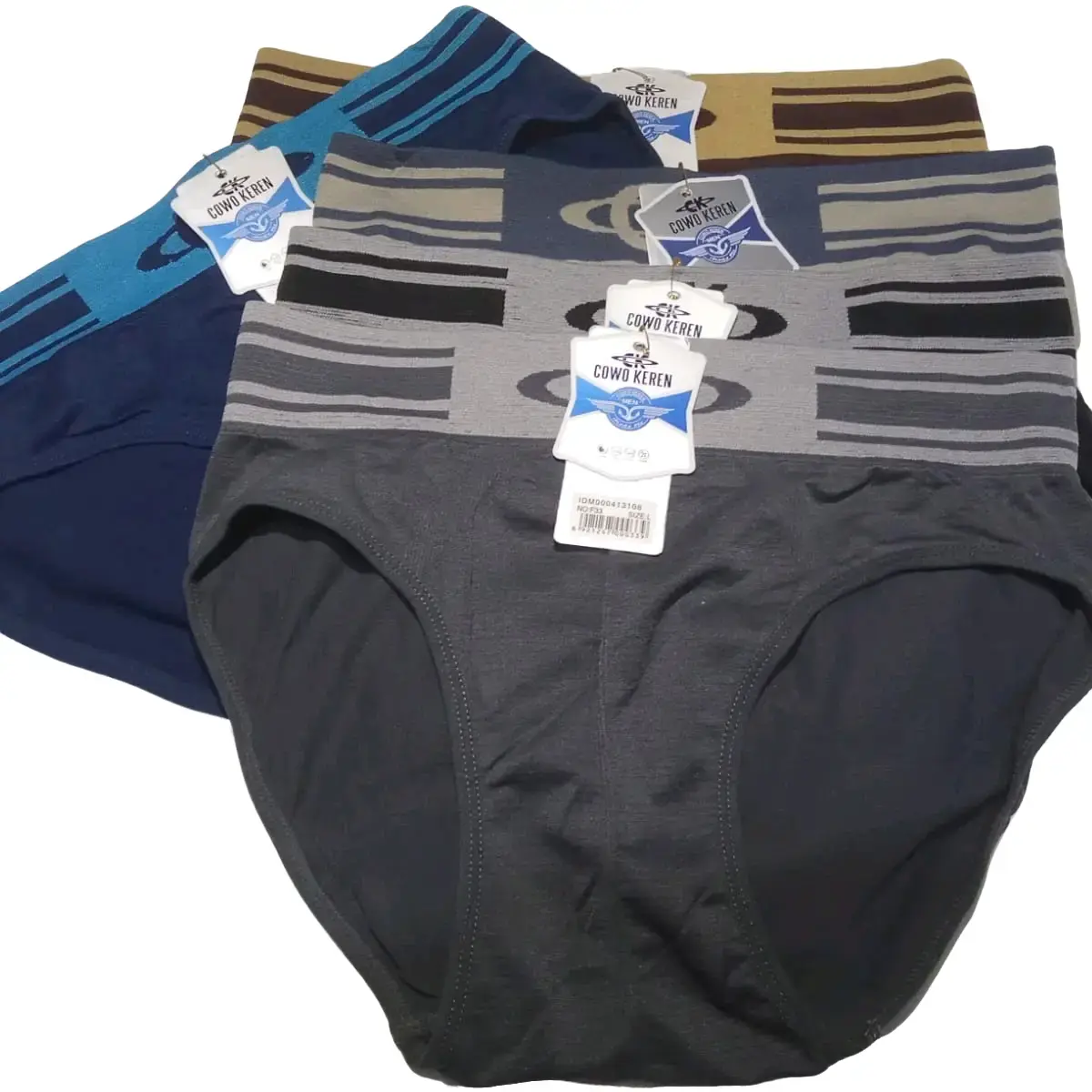 COD 3PCS celana dalam  Pria cowok keren poliester super nyaman
