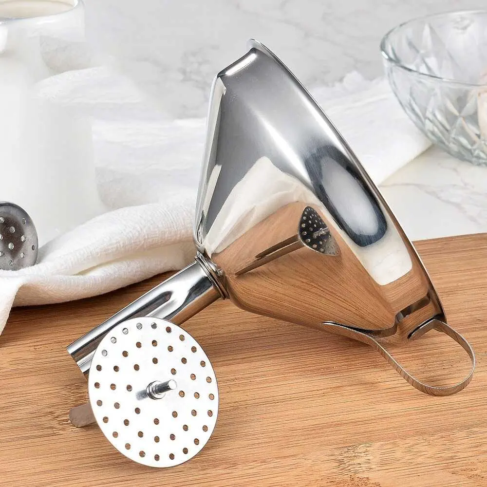 BISA COD Corong Multifungsi Funnel 304 Stainless Steel - XCN103