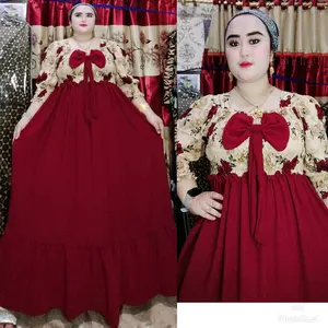 Kayla Dress cringkel Kombi Rayon Diamond