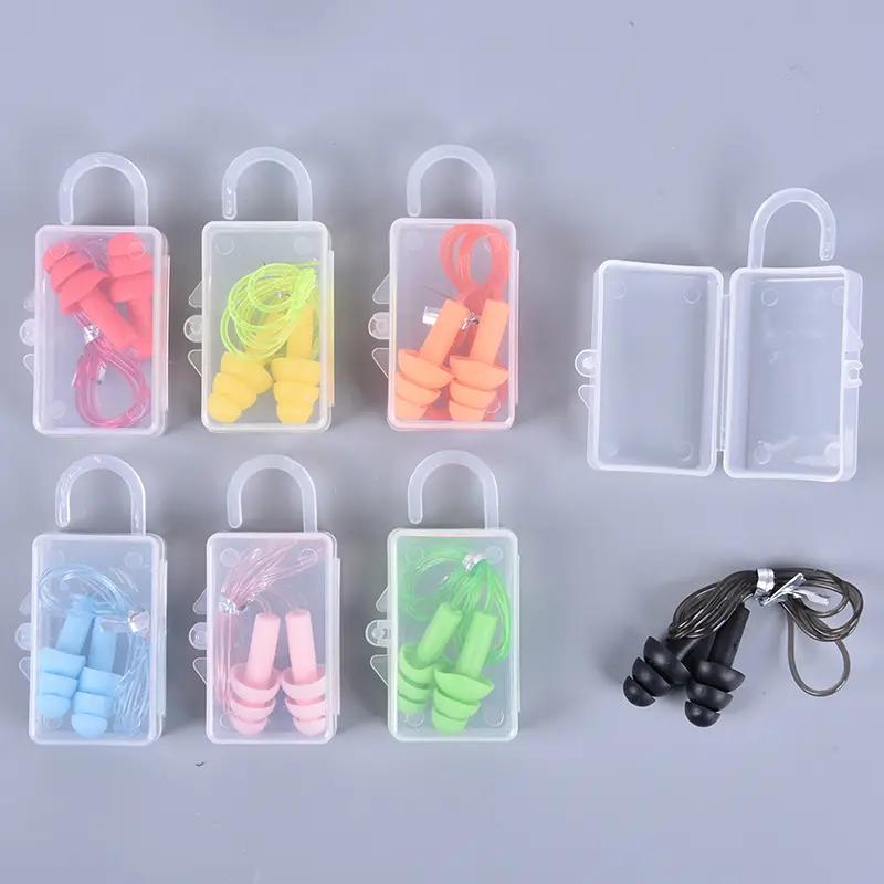 tai silicone không thấm nước cắm tiếng ồn ngủ phòng ngừa tiếng ồn tai cắm sự…