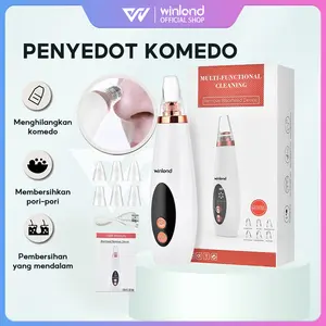 [COD] Winland Alat Pembersih Penyedot Komedo Vacuum Cleaner Elektrik -Jerawat Wajah Vacuum Blackheads Remover Kotoran Facial alat vakum