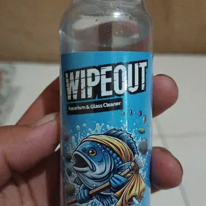 Pembersih Kaca Aquarium Kerak Jamur Lumut WIPEOUT - 100 ml