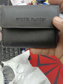 Product Review of Arctic Hunter Card Holder 12 slots Men Wallet Credit Card Genuine Leather Quality Short Wallet Dompet Beg Duit Small Wallet Bags Button Mini from e**3 3