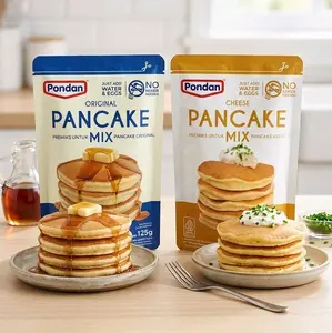 Pondan Pancake Original , Cheese Mix & Chocolate 125gr