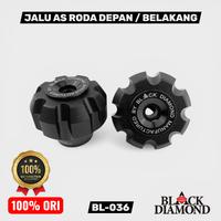 Gambar Black Diamond Pelindung Jalu As Roda Depan Jumbo 036 Universal Yamaha Honda Aluminum CNC Original - Gold dari Black Diamond Official Store Kota Administrasi Jakarta Timur 1 Tokopedia