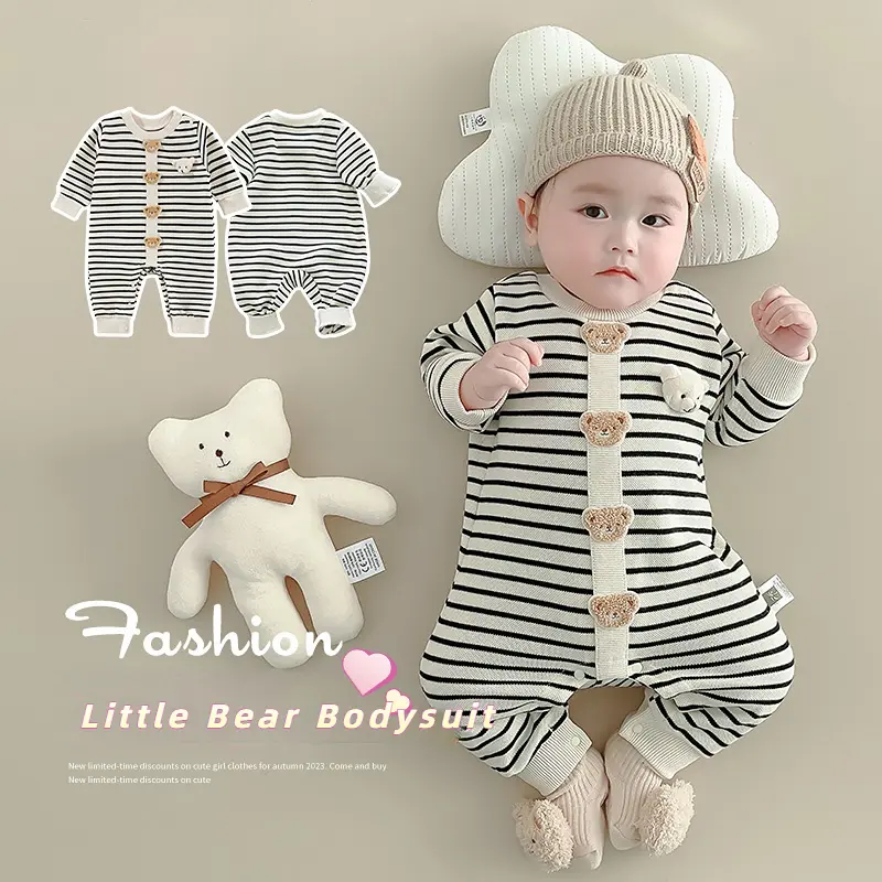 Thiết Kế Siêu Dễ Thương, Thích Hợp Cho Mùa Xuân Và Mùa Thu, Phong Cách Hàn Quốc, Bộ Sưu Tập Áo Liền Quần