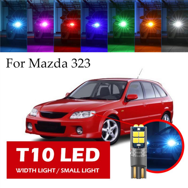 1ps T10 LED W5W For Mazda 323 626 cx-5 3 6 8 Atenza cx7 cx-7 mx5 cx3 rx8 cx5 Side Door Light, Small Headlight, Car Boot, License Plate Light 0