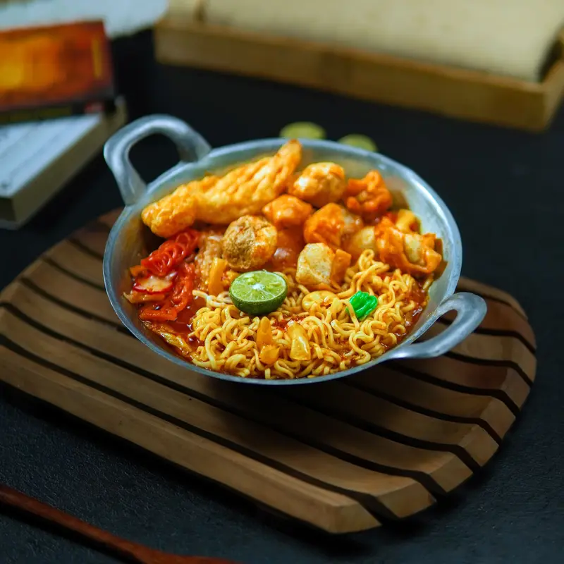 Nangkring Seblak Instan Pedas Gurih Kuah Authentic Original Kuah Nangkring Viral Bawang Food Mie Sambal Asin Spicy 5