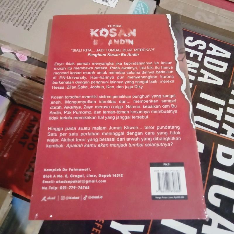 Novel Horror TUMBAL KOSAN BU ANDIN based on viral tiktok horror story 1