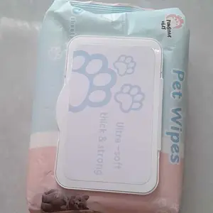 Pawsitive Vibes Tisu Basah Kucing isi 60 pcs Wangi Tanpa Alkohol