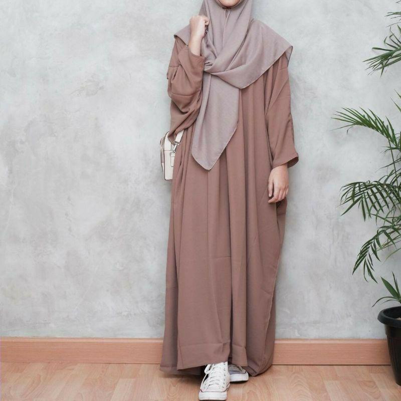 ABAYA POLOS KALONG/ABAYA BASIC SIMPLE 7
