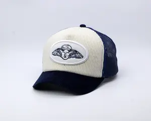 TOPI JARING TRUCKER HAT LIDAH PENDEK NAVY MIX NAVY VISOR PENDEK OLIMPUS GRELYSITED