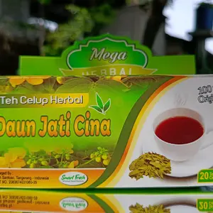 Teh Celup/Daun Jaticina/Mega/ tea isi 20 bags @40gram