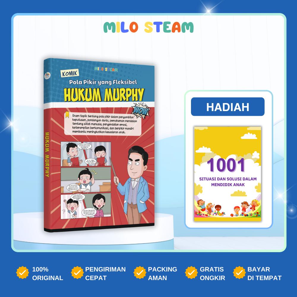 [MiloSteam] Komik Hukum Murphy – 160 Halaman Situasi Psikologis untuk Membantu Anak Memahami & Menanggapi Berbagai Kejadian
