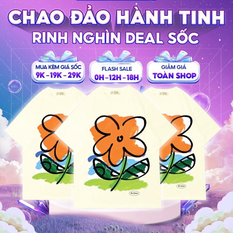 Áo thun The Weird Local Brand Unisex Form Rộng Oversize Tay Lỡ ATK973