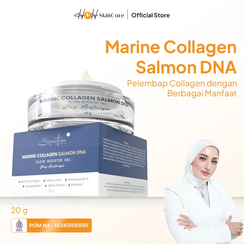 Marine Collagen Salmon DNA Signature by Kamila Get Free Day Cream Luminous Signature by Kamila 1