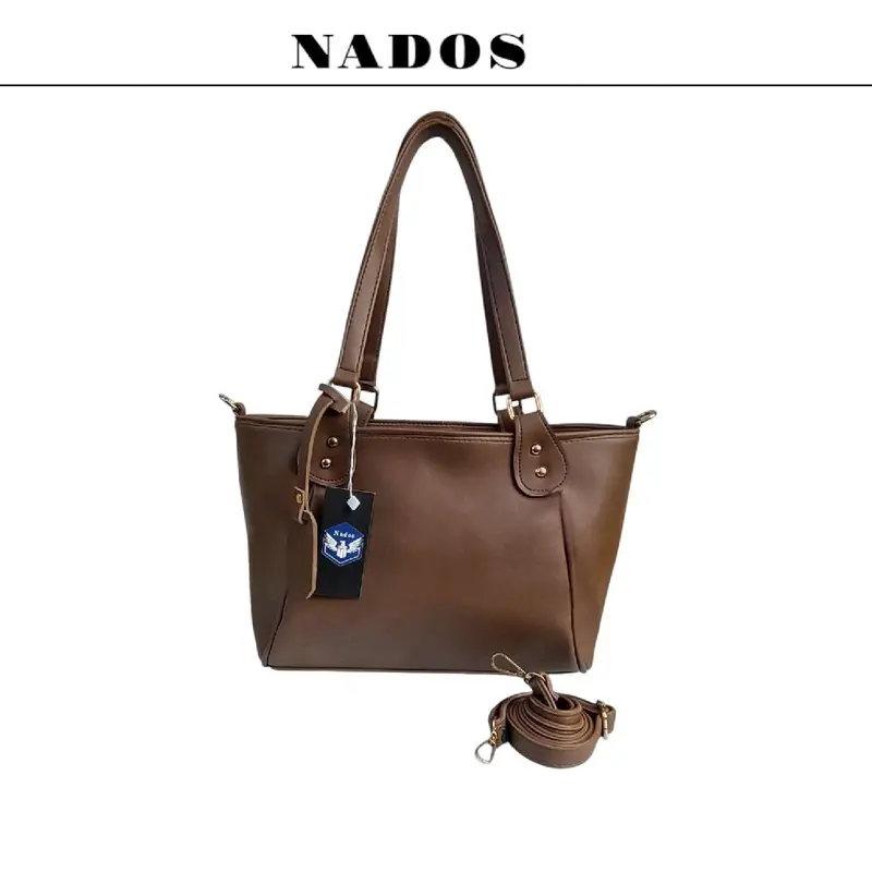NADOS-Tas Tote Wanita Kulit Sintetis SatuRuang Totebag Cewek - Matt Kulit Sintetis - Size P 30cm x T 22cm x 13 cm 2