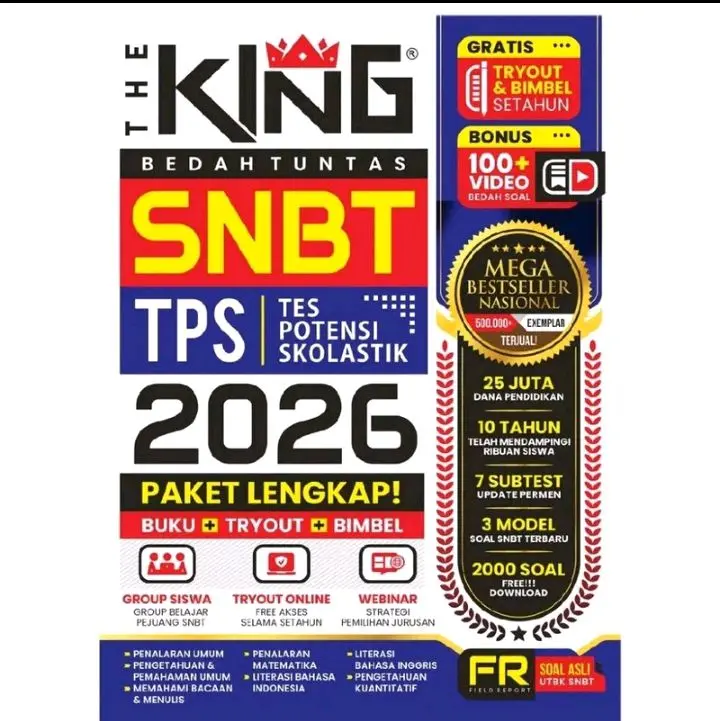 BUKU THE KING SNBT TPS 2026 PAKET LENGKAP