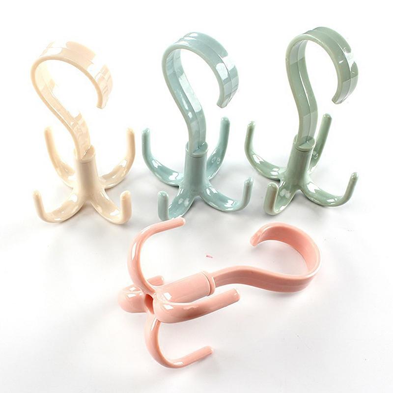 Product Introduction of 360° Rotatable Hanger Hooks Space Saving Wardrobe Bag Rack Organizer Holder for Closet Scarf Belt Shoes Hanging Storage Hooks 19