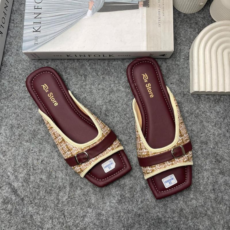 Sandal Wanita Terbaru Kekinian 2025 Empuk Gaya Korean Style Viral 0
