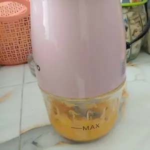 (MAY SALE 5.5) Samono (300 ml) Food Processor penghalus daging dan sayuran [SW-MC200} Mesin Penggiling Pisau Portable Stainless