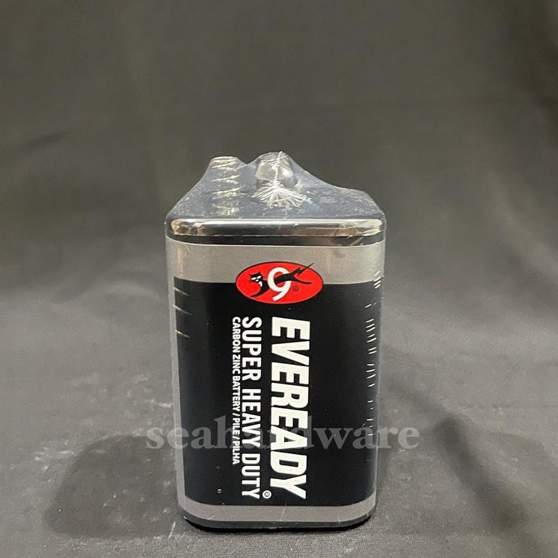 6V EVEREADY BATTERY 1209SW1P SUPER HEAVY DUTY BATERY 100% ORIGINAL ...