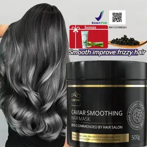 [Gratis Aloe Vera Gel]Krim Pelurus Rambut Permanen Premium - Diperkaya Keratin dan Ekstrak Kaviar untuk Hasil Lurus & Lembut Mewah