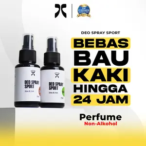 Deo Spray Foot and Shoes - Parfum Pengarum Kaki dan Sepatu Anti Bakteri Shoe Perfume Non Alkohol Pembersih Bau - Summer Shoe Care