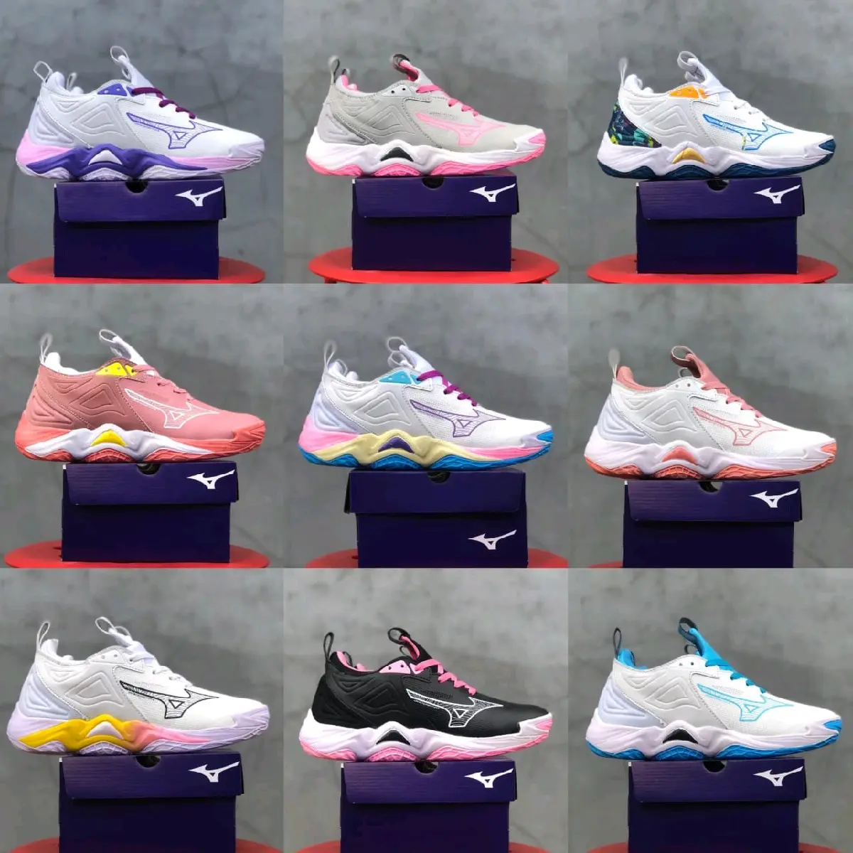 Sepatu Volly Mizuno Momentum 3 Wanita Pria Banyak Dicari