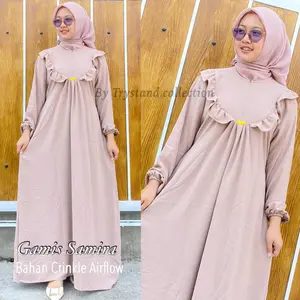 GAMIS SAMIRA BAHAN CRINKLE AIRFLOW