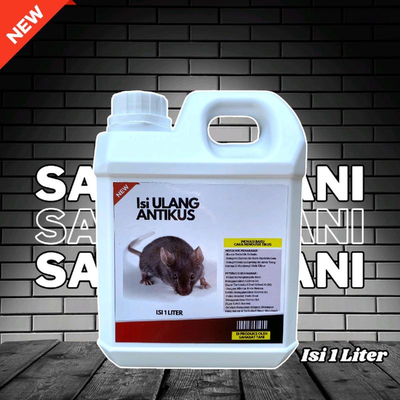Spray Pengusir Tikus Rumah | Tikus Kendaraan | 100% Bahan Alami | Perlindungan Maksimal Tikus Hilang Total | Pilihan Ukuran 250ml | Isi 1 Liter | 1L Gratis 250ml 1