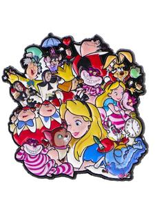 Broche de esmalte con diseño de película animada, accesorio de moda para decorar la ropa, regalo perfecto para ella, joyería única y estilosa personalizada