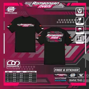 Kaos Rombongan Nyeni,, ,,,Baju Distro Pria Dan Wanita