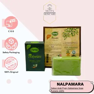 Sabun Nalpamara Original 100% BPOM - Sabun Pemutih Badan & Herbal Hijau - Soap, Mencerahkan