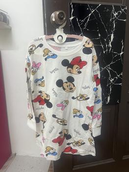 Product Review of Set Baju Sweat dan Seluar Kanak-kanak Perempuan, Cetakan Penuh Minnie, Sesuai untuk Musim Bunga dan Musim Luruh, Gaya Sukan Kasual, Rekaan Kartun Kanak-kanak Baharu, Sut Lengan Panjang, 2PCs from f**7 1