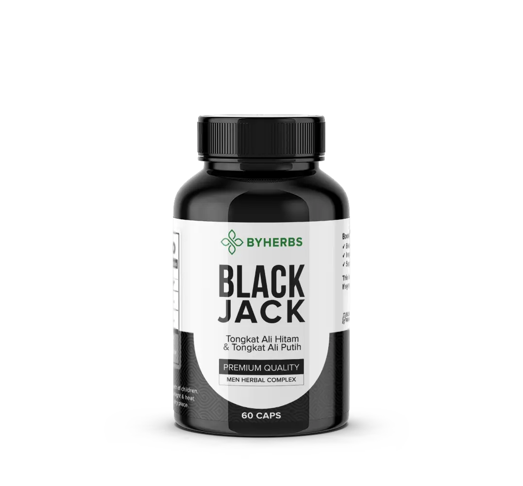 Byherbs Black Jack 350MG | Halal 60 Capsules