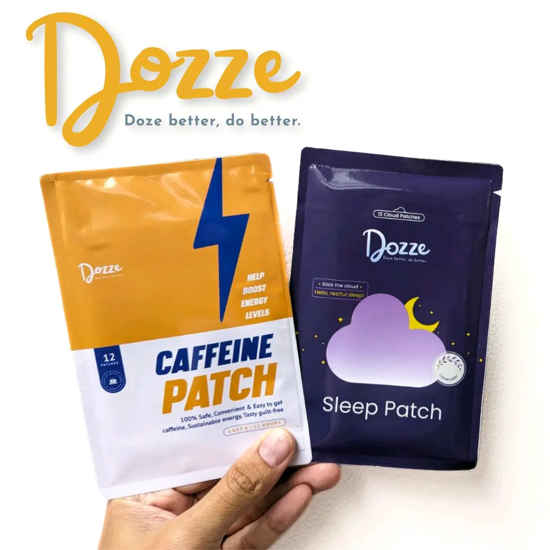 Package 1 SleepPatch Bantu Tidur + 1 Caffein Patch