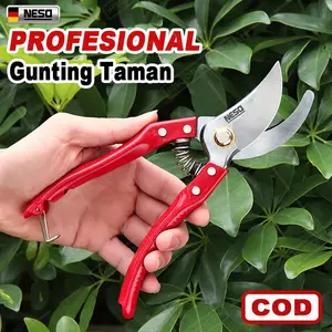 NESO Gunting Dahan SK5/PVC （COD）Tanaman Rumput Kebun Gunting Gunting Kebun & Taman /Ranting Bunga Tanaman-Stainless Steel Garden Shears