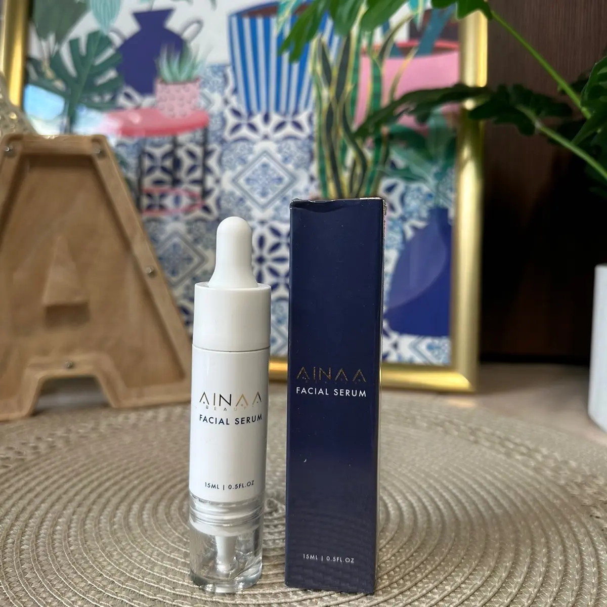 AINAA Serum, 15ml Skin Repair | waterbased gel Skincare Radiant +FREE CLEANSING BALM