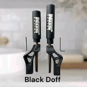 (COD) Tuas perseneling model extender warna hitam doff model praktis dan elegan untuk semua mobil manual