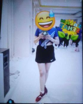 Product Review of 2 IN 1 Legging pendek Rok short shot Olahraga Wanita  Sport Jogging Sepeda Lari Zumba Senam Aerobik gym Celana from z**p 0