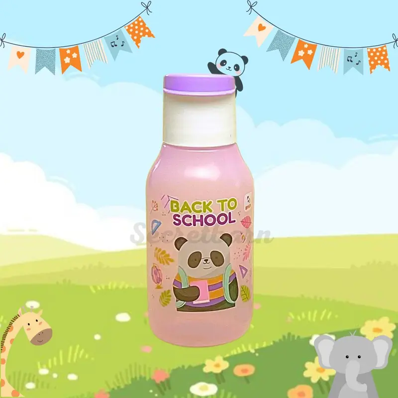 Botol fliptop AUSTIN | Botol Minum 350 ML | Thumbler Karakter | Souvenir Ulang Tahun Anak | Tempat Minum Plastik | Sovenir Ultah  Bottles Water 1