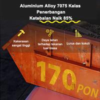 Gambar Rambu Ukur / Bak Ukur 3 meter / Mistar Ukur /Aluminium staff 3M - 3 Meter dari LENODI Kab. Tangerang 4 Tokopedia