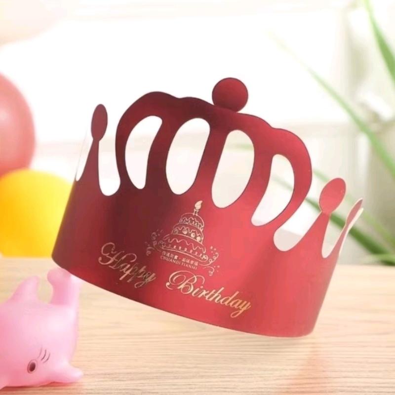 Topi Mahkota Ulang Tahun Anak-Anak - 1 Pcs - Aksesoris 2