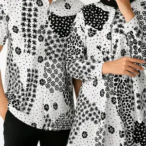 BATIK SUTRA KATUN MOTIF BUNGA KECIL