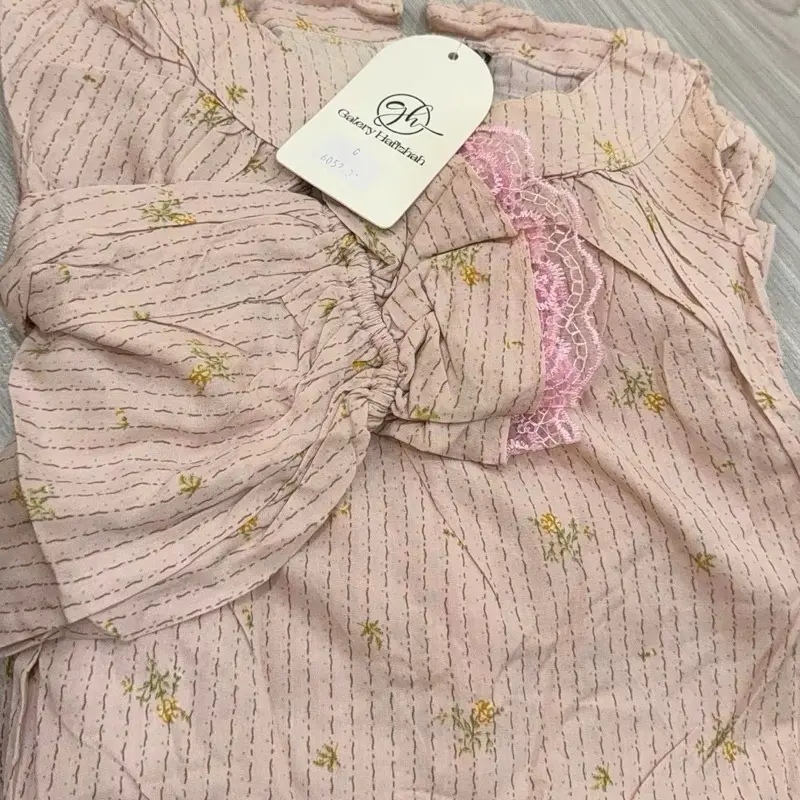 kirana salur bunga pink