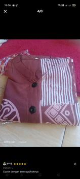 Product Review of WINA CLOTH - Gamis Batik Twill Rayon JUMBO Terbaru Terlaris Kasual Pesta Mewah Elegan Queen Milo L XL XXL XXXL from Q**9 0