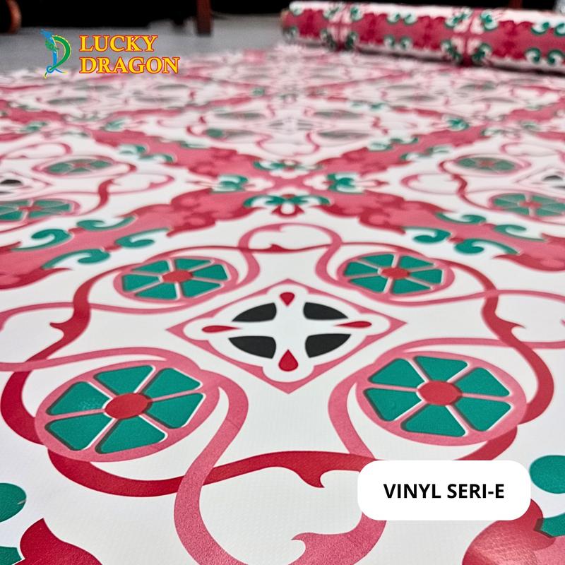BEST SELLER Karpet Plastik VINYL ECERAN 0,5 meter ( 50 CM ) LEBAR 1,2 meter ( 120CM ) untuk alas meja dan lantai kualitas bagus 5