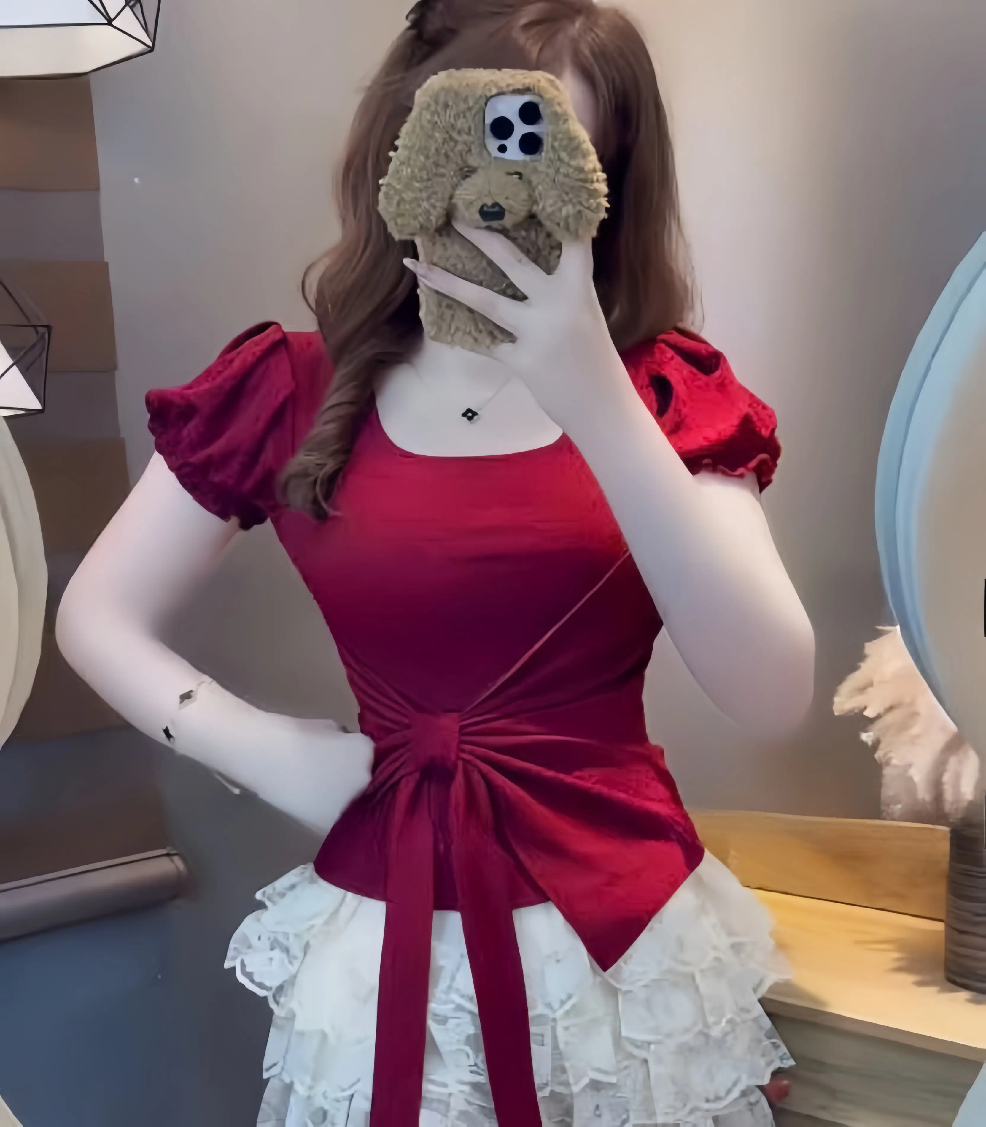 Áo Thun Nữ Cổ Vuông Tay Bồng Phối Vạt Chéo Buộc Nơ Phối Dây Buộc Thắt Eo, Chất Liệu Tăm Lạnh – By BOOM STORE VN áo phông cổ vuông | BigBuy360 - bigbuy360.vn Áo Thun Nữ Cổ Vuông Tay Bồng Phối Vạt Chéo Buộc Nơ Phối Dây Buộc Thắt Eo, Chất Liệu Tăm Lạnh – By BOOM STORE VN áo phông cổ vuông | BigBuy360 - bigbuy360.vn