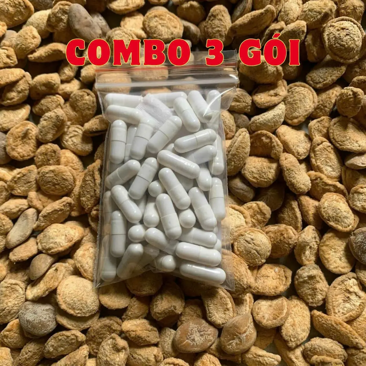 Combo 3 gói hạt sang trắng dạng (V) dùng 3 tháng tốt cho dạ dày đại tràng